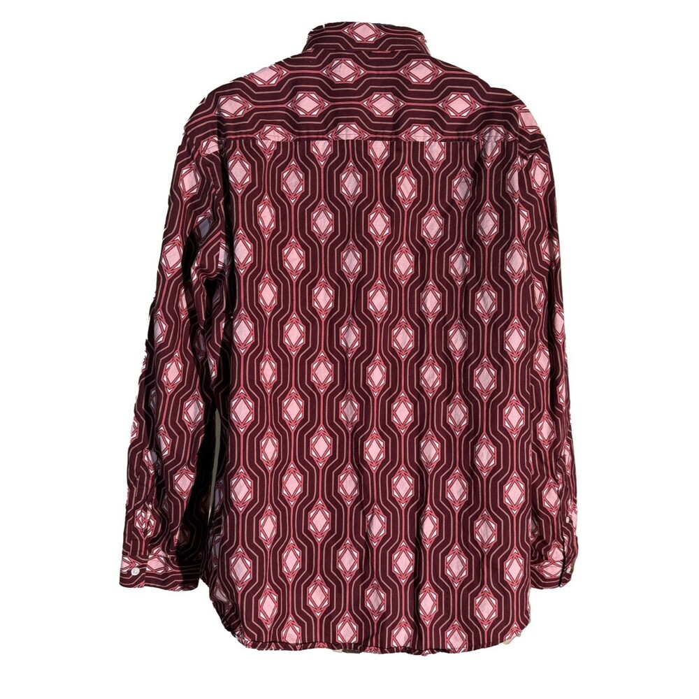 INC INTERNATIONAL CONCEPTS Men's‎ Long Sleeve Button Down Red XXL - Picture 3 of 6